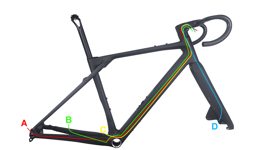 Full Hidden Cable Routing