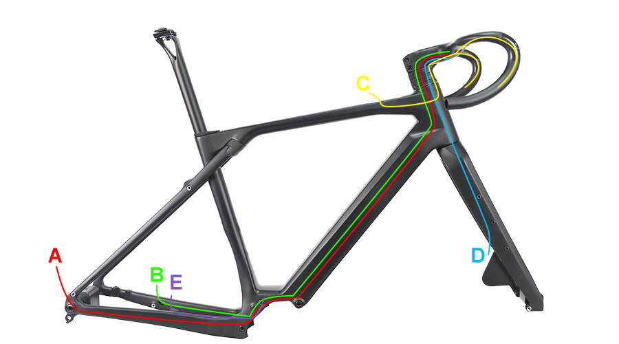 Full Hidden Cable Routing