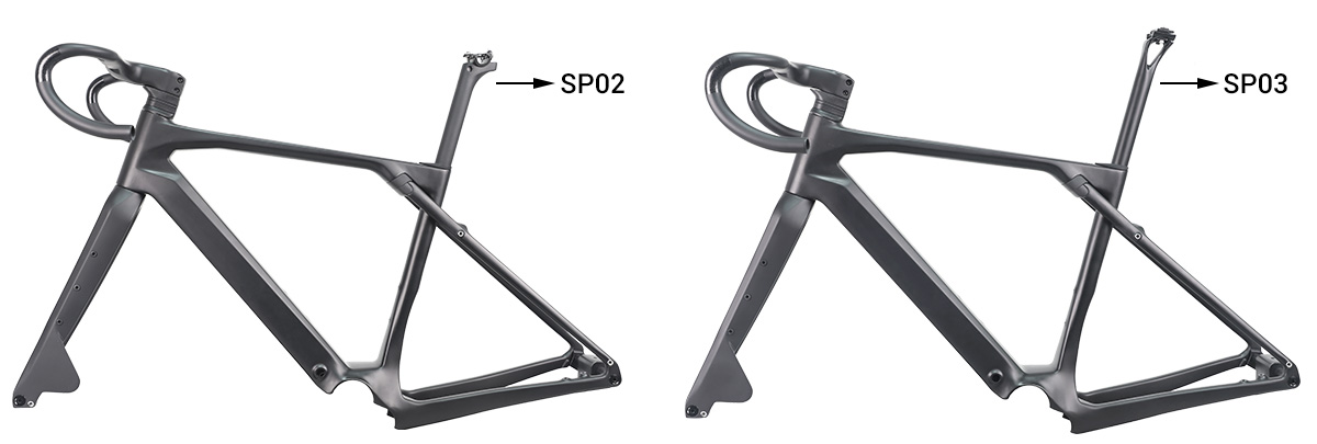 Two Versions Seatpost SP02 And SP03