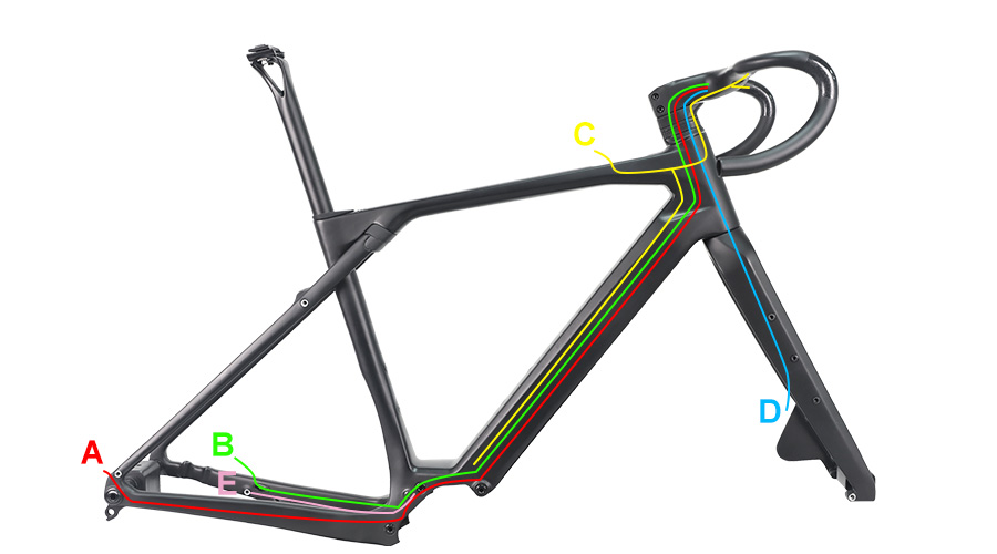 Full Hidden Cable Routing