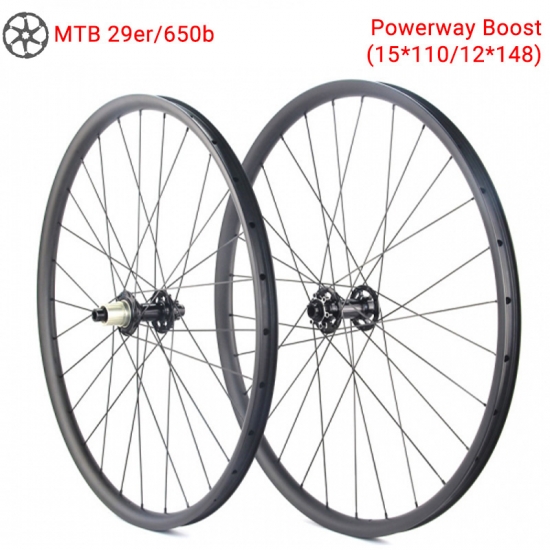 Tips Of later Magistraat LightCarbon Economical Mountain Bike Carbon Wheel Built With Powerway MTB  Boost Hubs Suppliers,Manufacturers,Factories