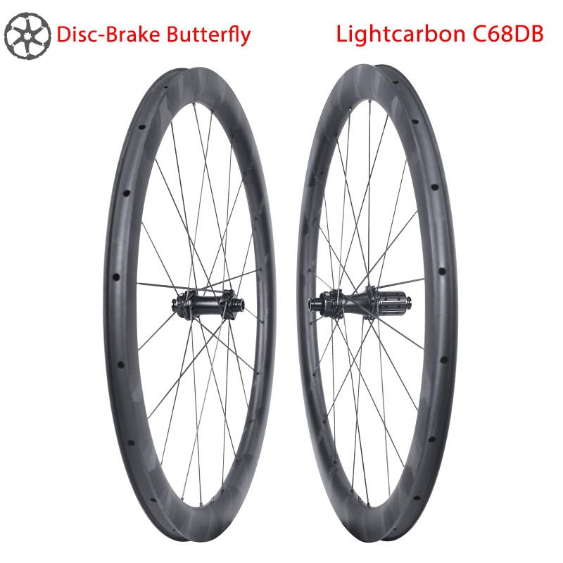 butterfly weave carbon wheels